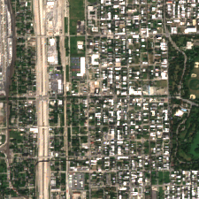 CHIL1 (Chicago) site on 2025-09-11, Sentinel-2 satellite true color