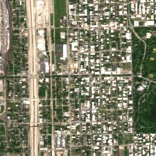 1547 Chicago (CHIL1, Schulze Baking Company Building) site on 2024-05-19, Sentinel-2 satellite true color