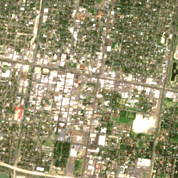 1547 McAllen (MCTX1, Chase Tower) site on 2018-07-01, Sentinel-2 satellite true color