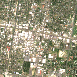 1547 McAllen (MCTX1, Chase Tower) site on 2024-08-03, Sentinel-2 satellite true color