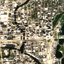 1547 Milwaukee (MIWI1, Wells Building) site on 2025-09-16, Sentinel-2 satellite true color