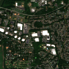 1547 Orangeburg (ORNY1) site on 2022-09-02, Sentinel-2 satellite true color