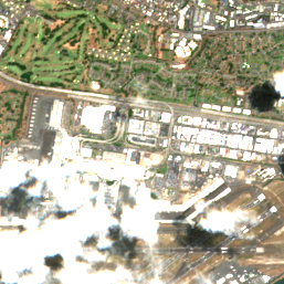 DRFortress (Honolulu) site on 2018-06-20, Sentinel-2 satellite true color