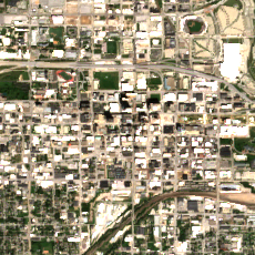 1623 Farnam site on 2024-08-31, Sentinel-2 satellite true color