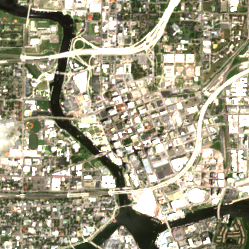 365 Data Centers Tampa Expansion (Franklin Exchange) site on 2020-08-01, Sentinel-2 satellite true color