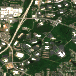 365 Data Centers Alpharetta site on 2025-05-22, Sentinel-2 satellite true color