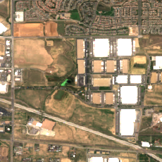 365 Data Centers Aurora site on 2018-08-10, Sentinel-2 satellite true color