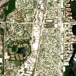 365 Data Centers Boca Raton site on 2025-05-14, Sentinel-2 satellite true color