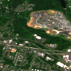 365 Data Centers Bridgewater site on 2018-07-07, Sentinel-2 satellite true color