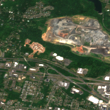 365 Data Centers Bridgewater site on 2020-07-06, Sentinel-2 satellite true color