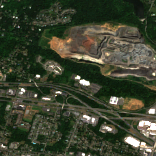 365 Data Centers Bridgewater site on 2025-08-22, Sentinel-2 satellite true color