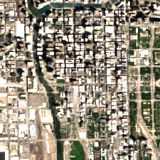 365 Data Centers Chicago site on 2022-07-09, Sentinel-2 satellite true color