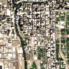 365 Data Centers Chicago site on 2024-05-19, Sentinel-2 satellite true color