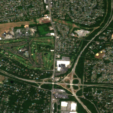 365 Data Centers Commack site on 2020-07-06, Sentinel-2 satellite true color