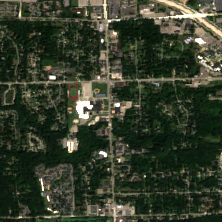 365 Data Centers Detroit site on 2020-09-04, Sentinel-2 satellite true color
