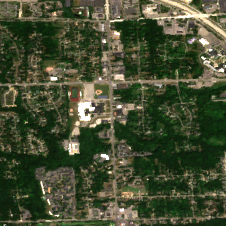 365 Data Centers Detroit site on 2022-06-28, Sentinel-2 satellite true color