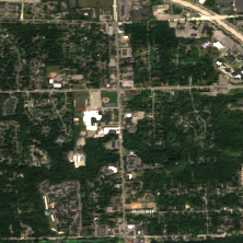 365 Data Centers Detroit site on 2024-09-15, Sentinel-2 satellite true color
