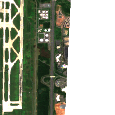365 Data Centers Herndon site on 2022-08-13, Sentinel-2 satellite true color
