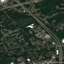 365 Data Centers Marlborough site on 2022-09-09, Sentinel-2 satellite true color