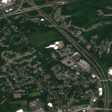 365 Data Centers Marlborough site on 2024-09-05, Sentinel-2 satellite true color