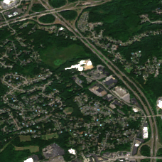 365 Data Centers Marlborough site on 2025-08-31, Sentinel-2 satellite true color