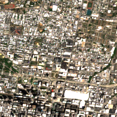 365 Data Centers Philadelphia (Downtown) site on 2022-08-13, Sentinel-2 satellite true color