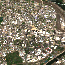 365 Data Centers Philadelphia (University City) site on 2018-05-01, Sentinel-2 satellite true color