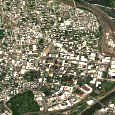 365 Data Centers Philadelphia (University City) site on 2025-06-03, Sentinel-2 satellite true color