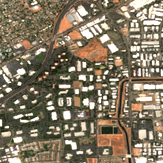 365 Data Centers Rancho Cordova site on 2018-09-02, Sentinel-2 satellite true color