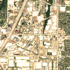 365 Data Centers Richardson site on 2018-07-31, Sentinel-2 satellite true color