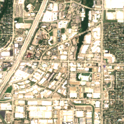365 Data Centers Richardson site on 2024-06-14, Sentinel-2 satellite true color