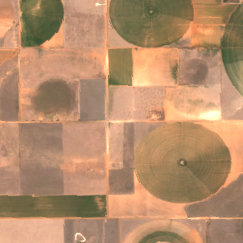 Aligned Project Caprock site on 2018-08-01, Sentinel-2 satellite true color