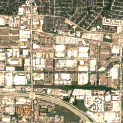 Aligned DFW-01 site on 2025-09-10, Sentinel-2 satellite true color
