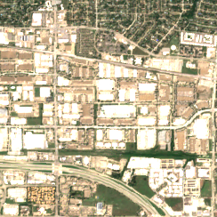 Aligned DFW-02 site on 2024-06-14, Sentinel-2 satellite true color