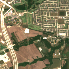 Aligned DFW-03 site on 2020-08-29, Sentinel-2 satellite true color