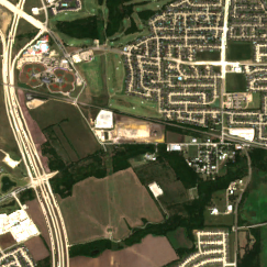 Aligned DFW-03 site on 2024-09-10, Sentinel-2 satellite true color