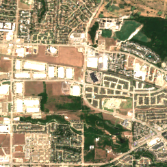 Aligned DFW-04 site on 2018-07-31, Sentinel-2 satellite true color