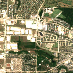 Aligned DFW-04 site on 2020-08-19, Sentinel-2 satellite true color