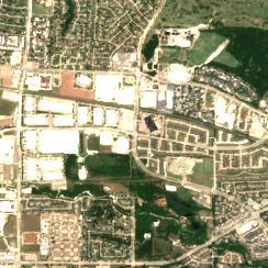 Aligned DFW-04 site on 2022-06-20, Sentinel-2 satellite true color
