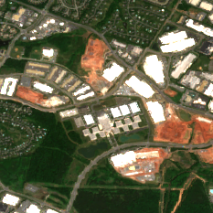 Aligned IAD-01 site on 2018-05-24, Sentinel-2 satellite true color