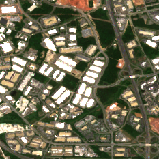 Aligned IAD-03 site on 2018-05-24, Sentinel-2 satellite true color
