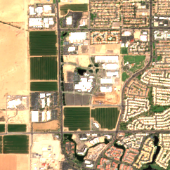 Aligned PHX-04 site on 2018-09-07, Sentinel-2 satellite true color