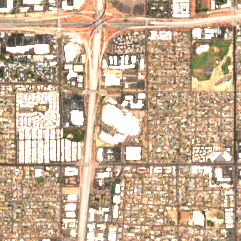 Aligned PHX-05 site on 2025-07-10, Sentinel-2 satellite true color