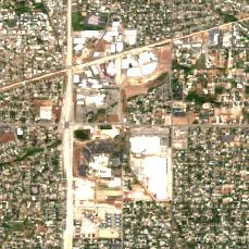 Aligned SLC-03 site on 2025-05-31, Sentinel-2 satellite true color
