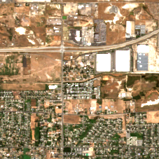 Aligned SLC-04 site on 2018-09-13, Sentinel-2 satellite true color