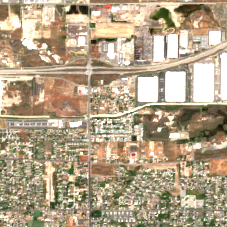 Aligned SLC-04 site on 2022-06-16, Sentinel-2 satellite true color