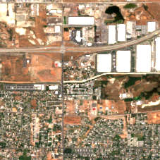 Aligned SLC-04 site on 2024-07-28, Sentinel-2 satellite true color
