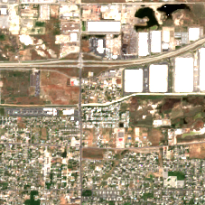 Aligned SLC-04 site on 2025-05-31, Sentinel-2 satellite true color