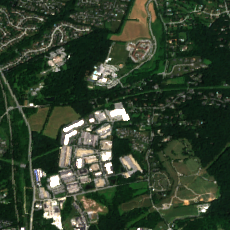 AWS BWI site on 2018-07-08, Sentinel-2 satellite true color