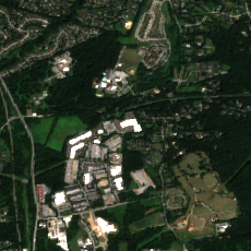 AWS BWI site on 2025-08-30, Sentinel-2 satellite true color